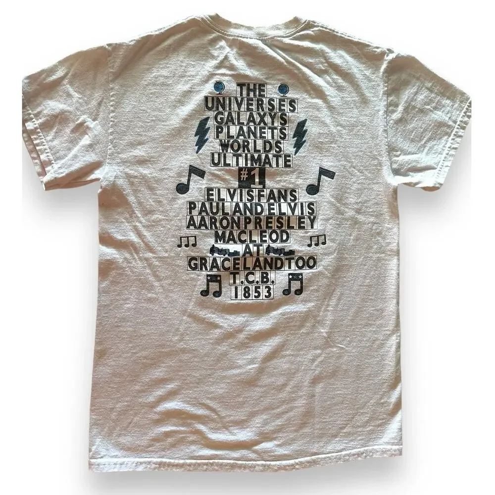 RARE Collectors Graceland Too Memphis Elvis Paul Macleod Shirt S